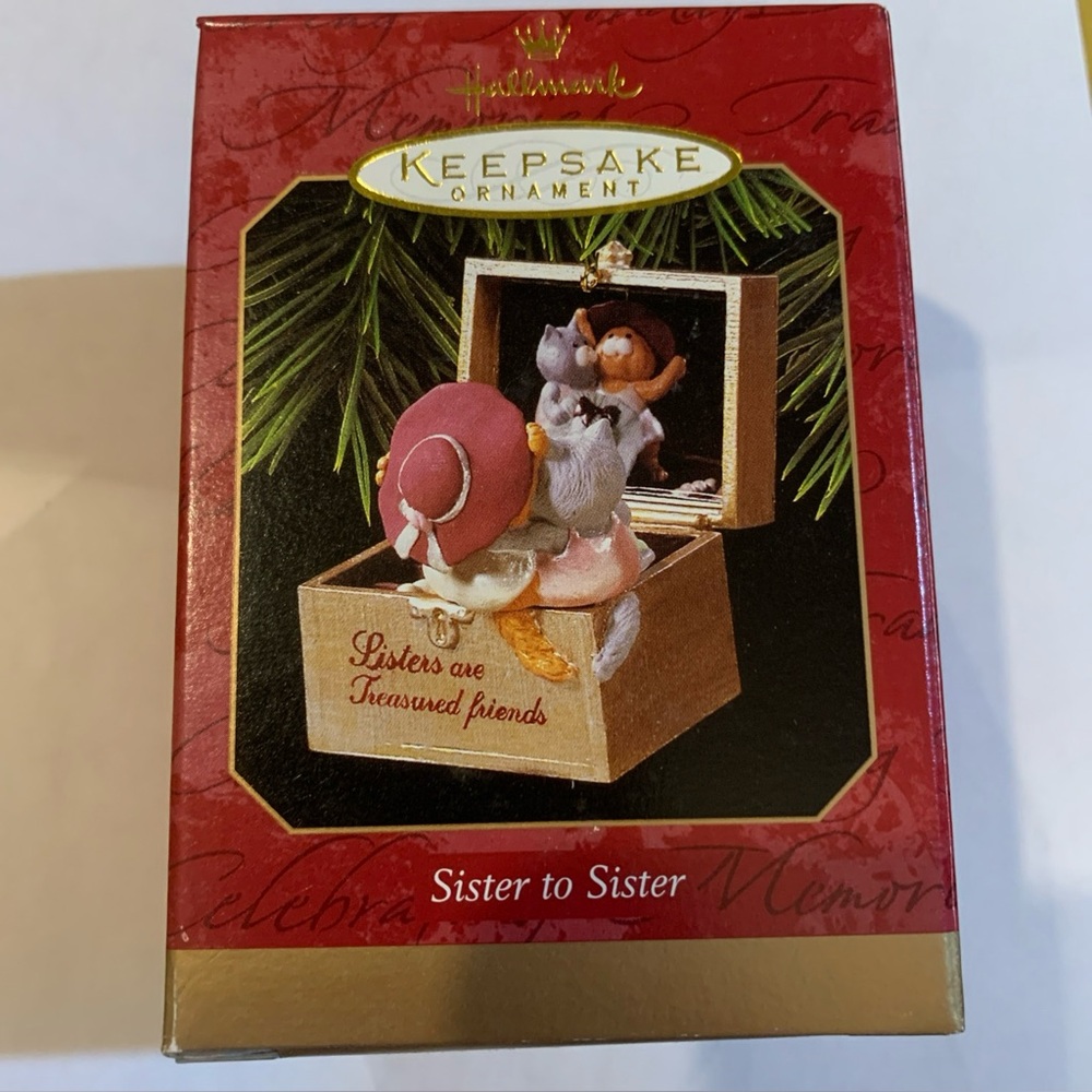 Hallmark Keepsake Ornament - Sister to Sister - Vintage